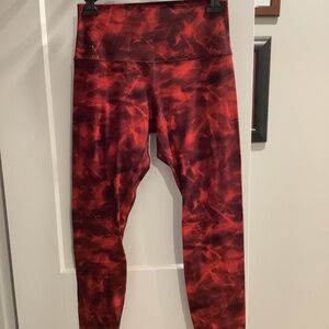 Lululemon Canada Olympic tights, size 8